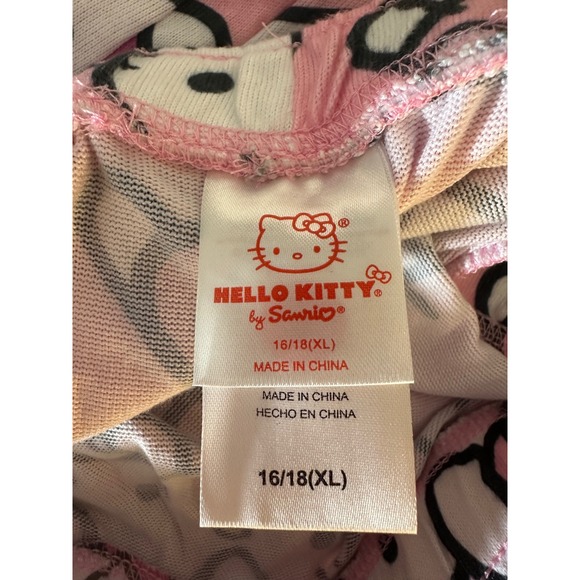 Hello Kitty Lounge Pajama Pants Womens XL Pink Sanrio Sleepwear Size XL - Picture 8 of 8
